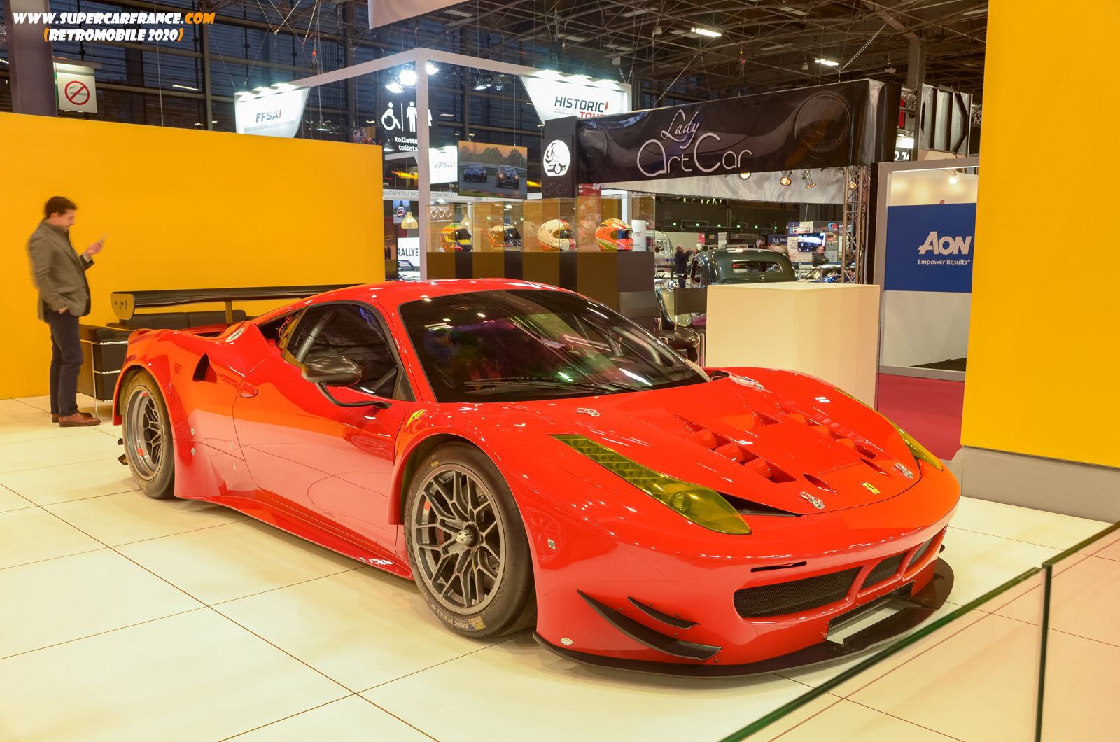 21 Ferrari 458 GTE