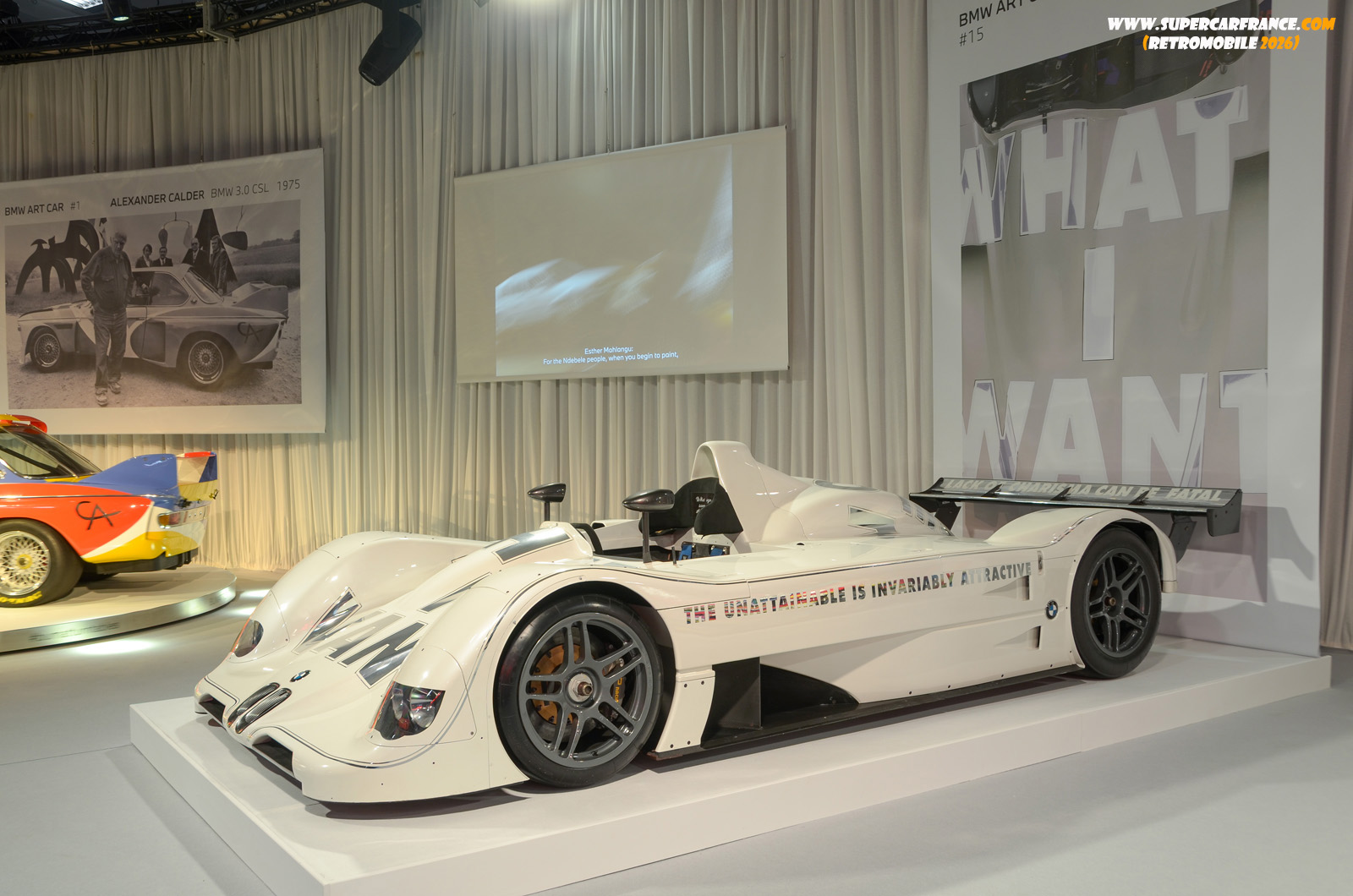 171 BMW V12 LMR (Jenny Holzer) Art Car